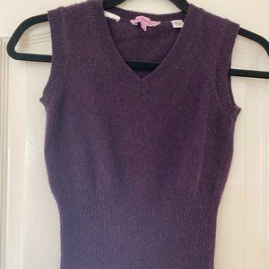 Ben Sherman Purple Sweater Vest